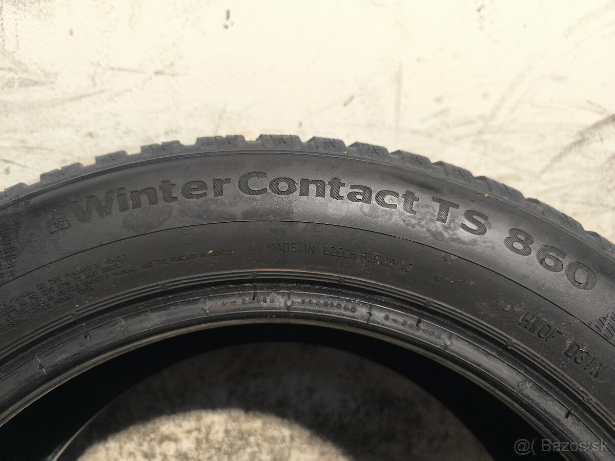 205/55 R16 Zimné pneumatiky Continental WinterContact 2 kusy - 6