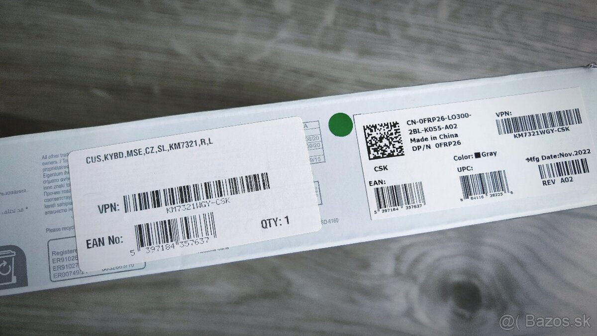 Dell Premier KM7321W CZ/SK - 6