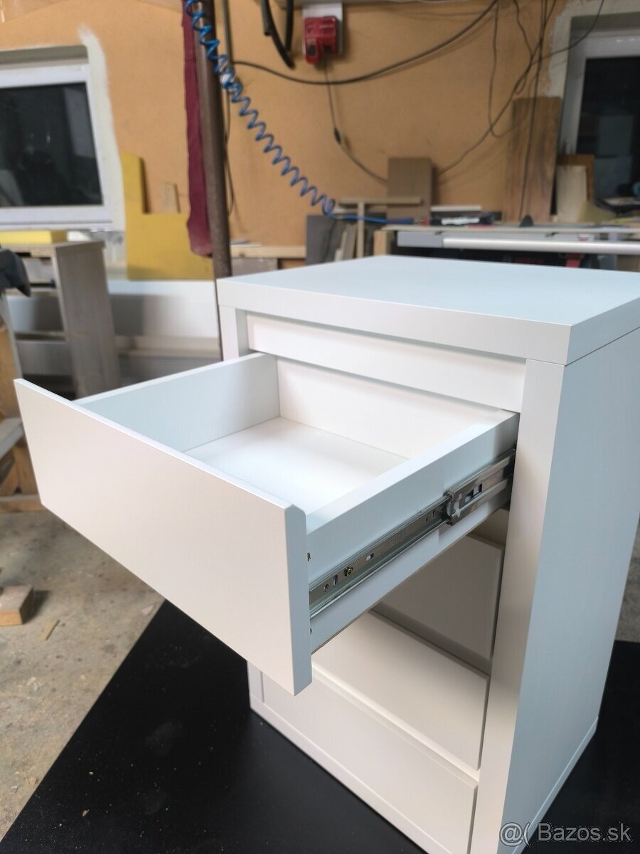 Komoda biela NOVÁ 4+1 tajný šuflík - 6