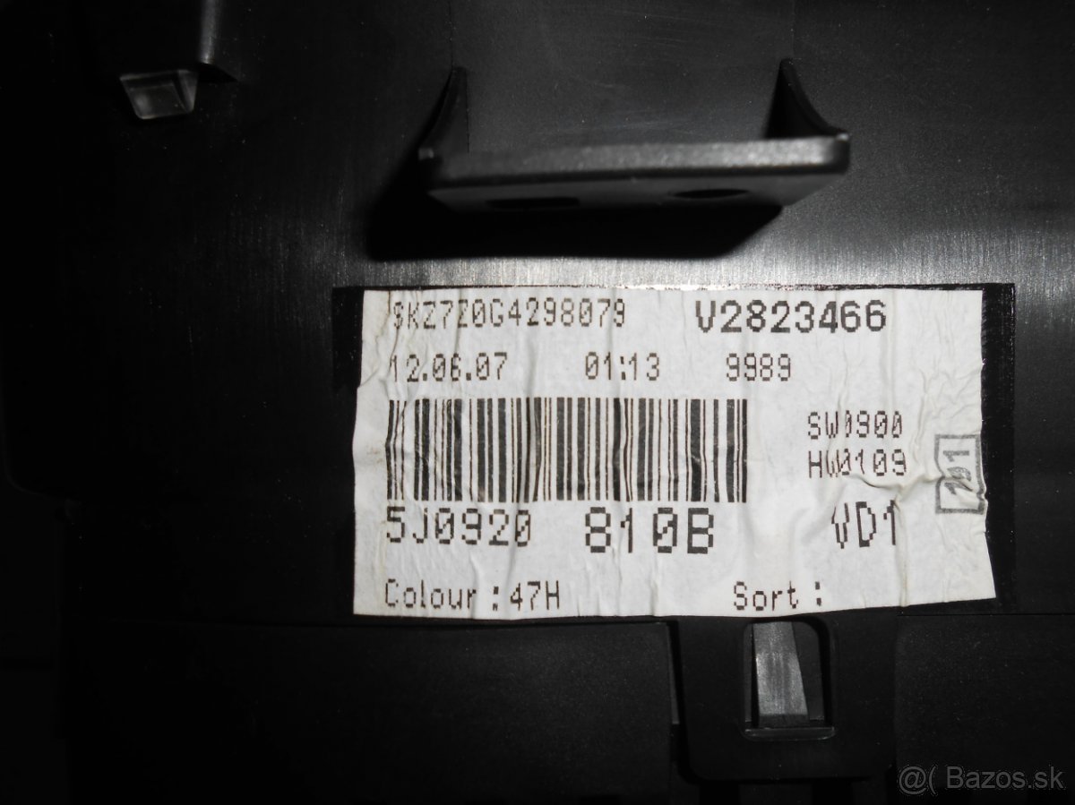 Budiky Škoda Fabia II / Škoda Roomster / benzin aj diesel / - 6