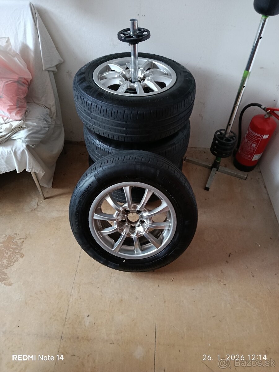 Hliníkové disky Cromodora Wheel R15 - 6