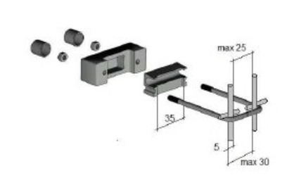 úplne nový plot Antracit (výška 103cm) + kompletné - 6