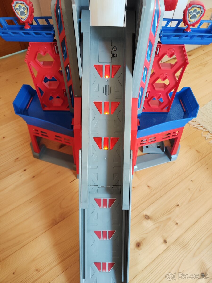 Paw patrol : veža + autíčka + drak + hra - 6
