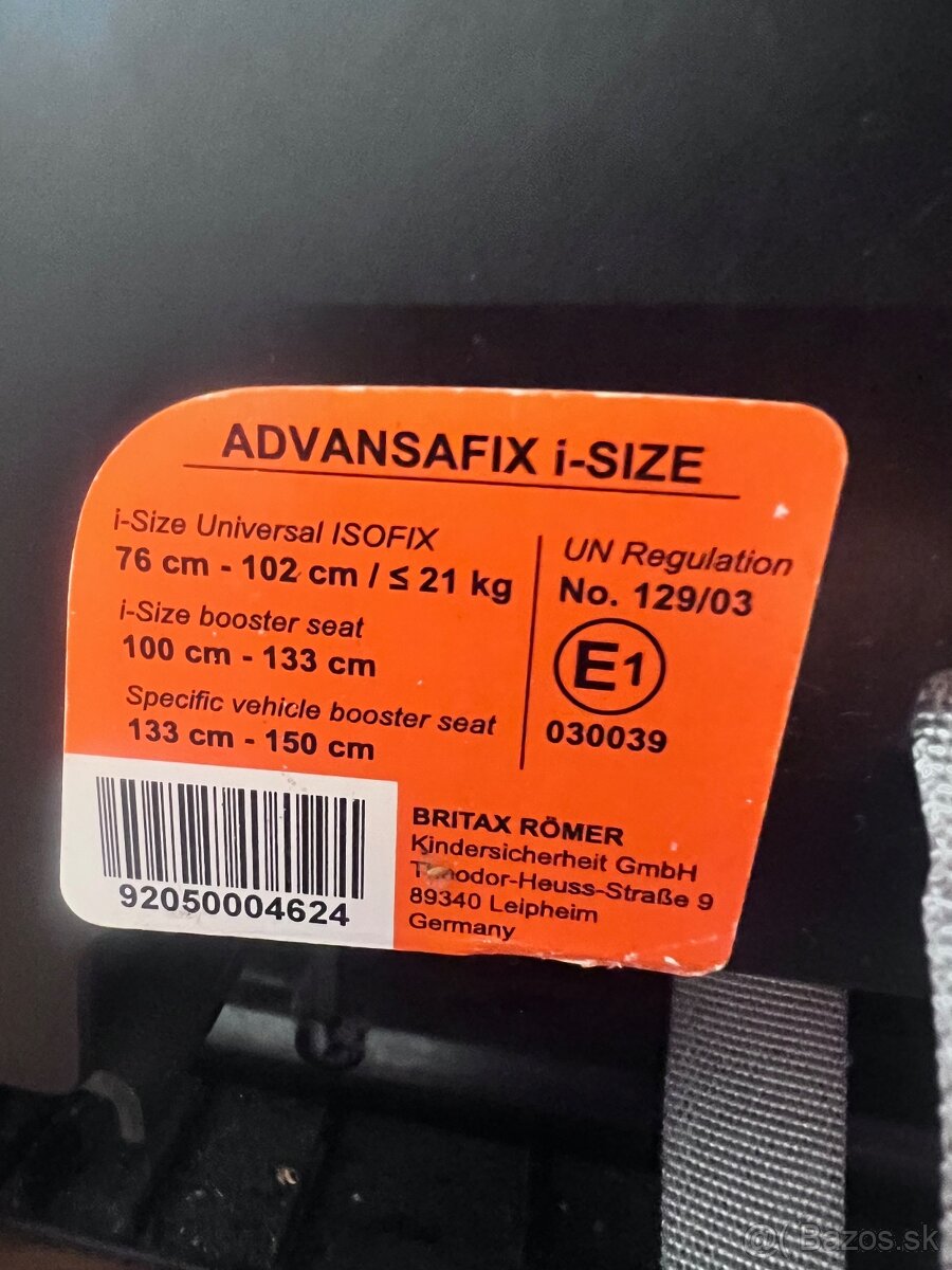 Britax Romer Advansafix i-size Wine rose - 6