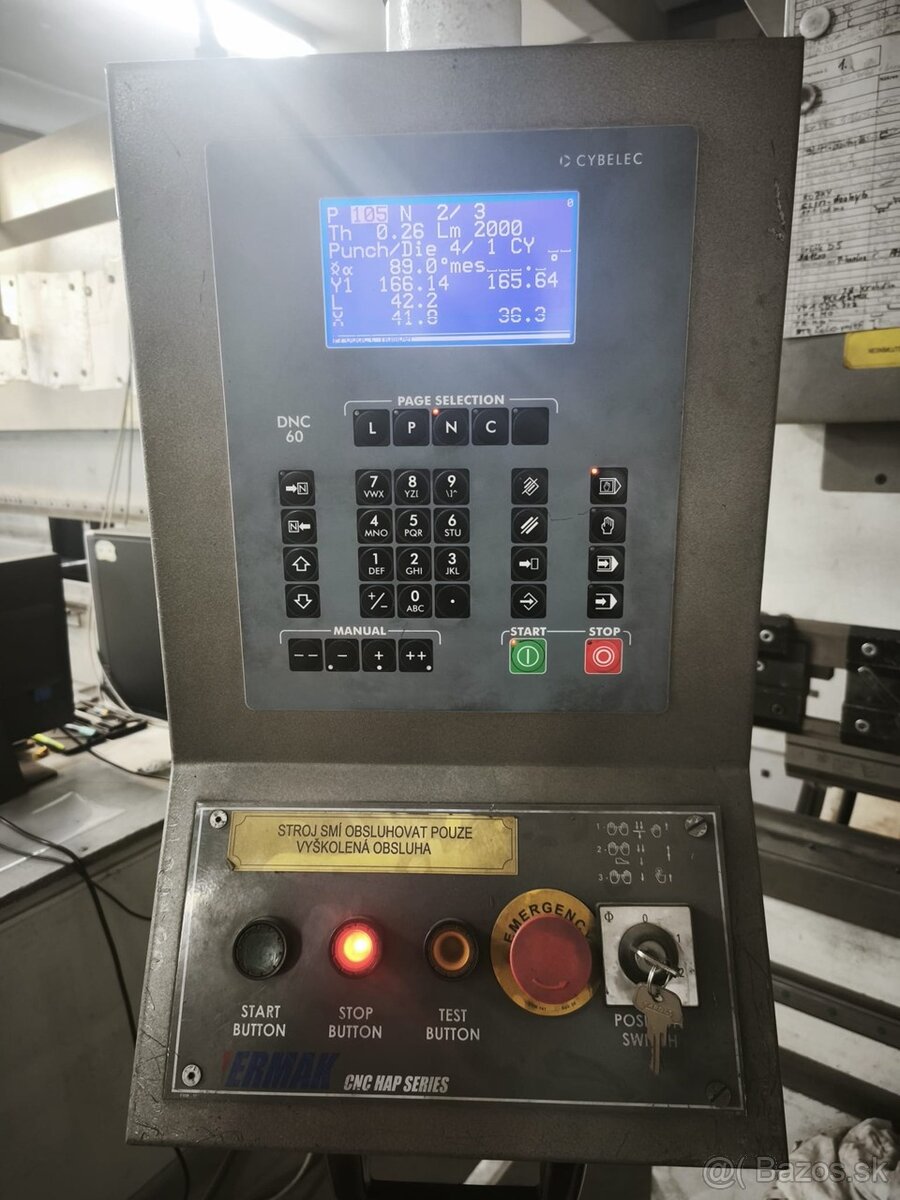 Ohraňovací lis Ermak CNC HAP 2680 (9319) - 6