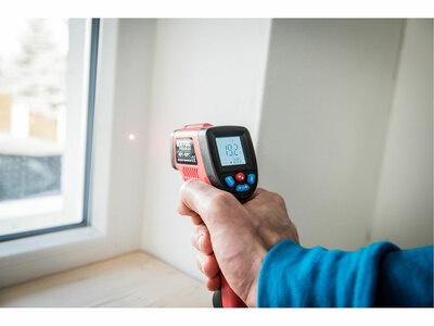 Bezkontaktný teplomer – laserový, -50 až 550 ° - 6