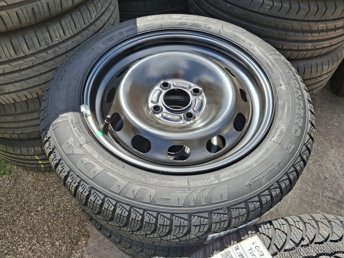 plechové disky "FORD" 4x108 15" pneu 185/60 r15 NOVÉ TOP - 6