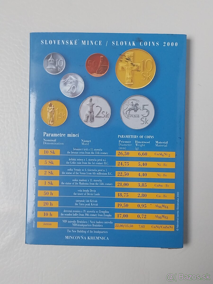 Mince Slovenske sady minci - 6