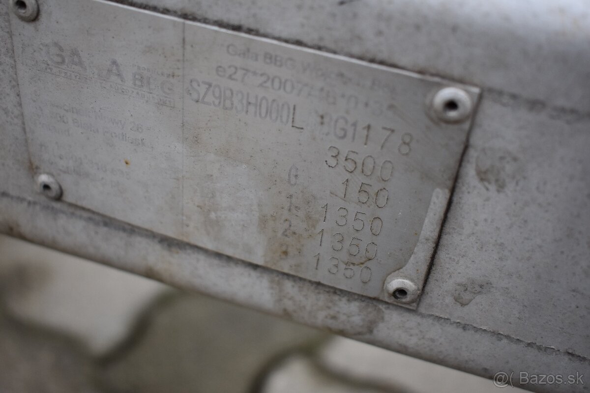 Autoprepravník Syriusz 3500kg , 8,5m - 6