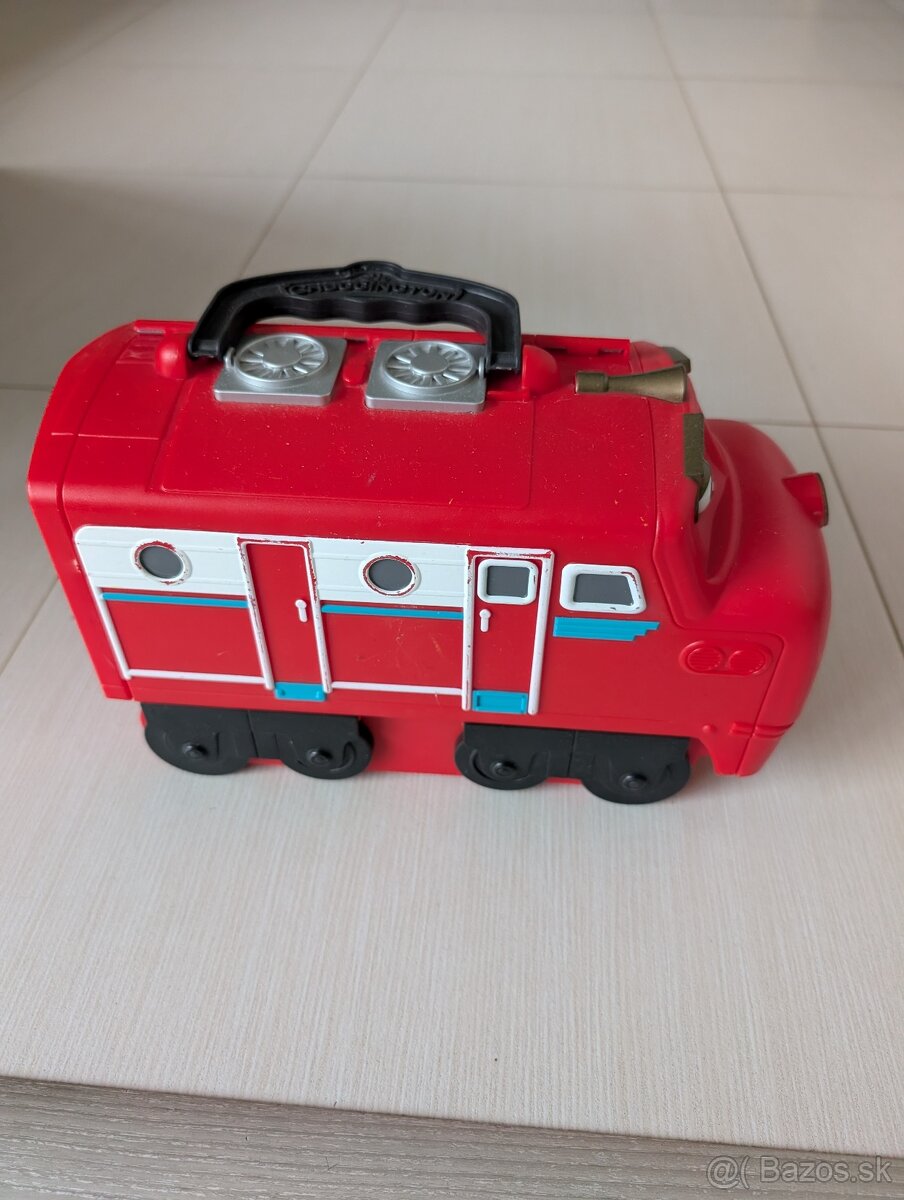 Chuggington vláčiky, kolajnice, umývarka - 6