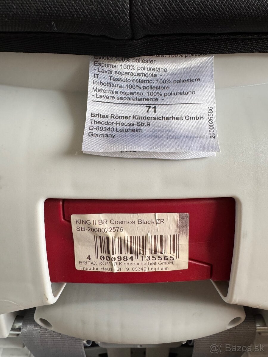 Britax romer King 2 (9-18 kg) - 6