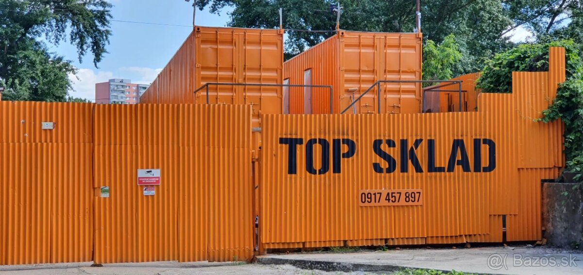 Top Sklad typ «L» (15 m²) na prenájom (Petržalka, Gessayova - 6