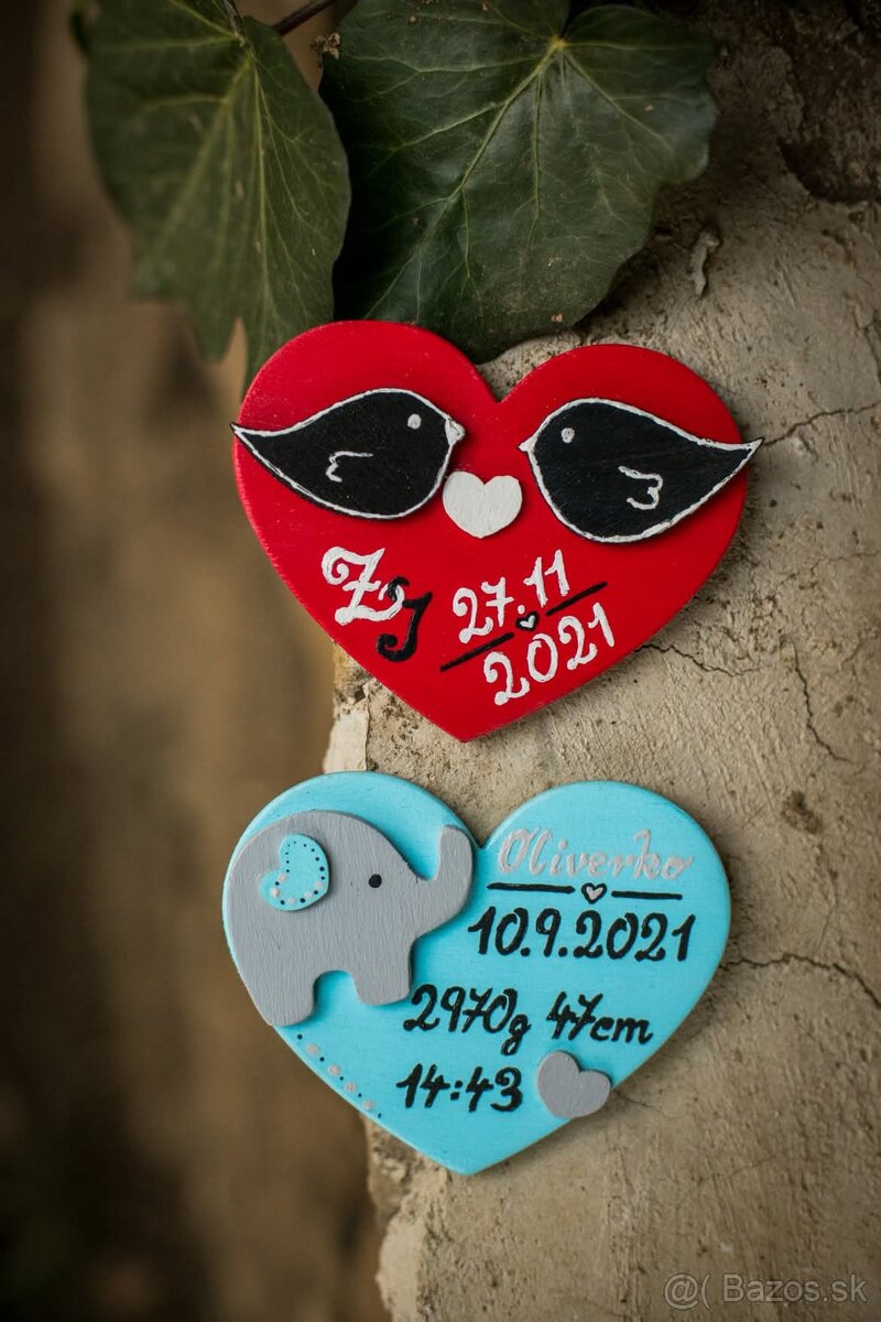 Ručne maľované magnetky - 6