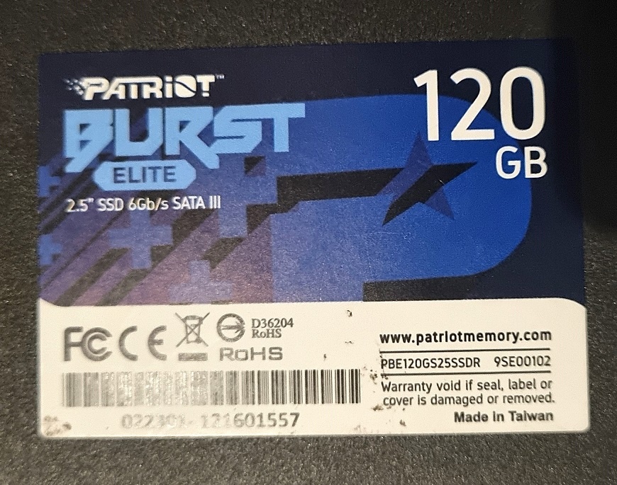 5x SSD disk - použité - 6