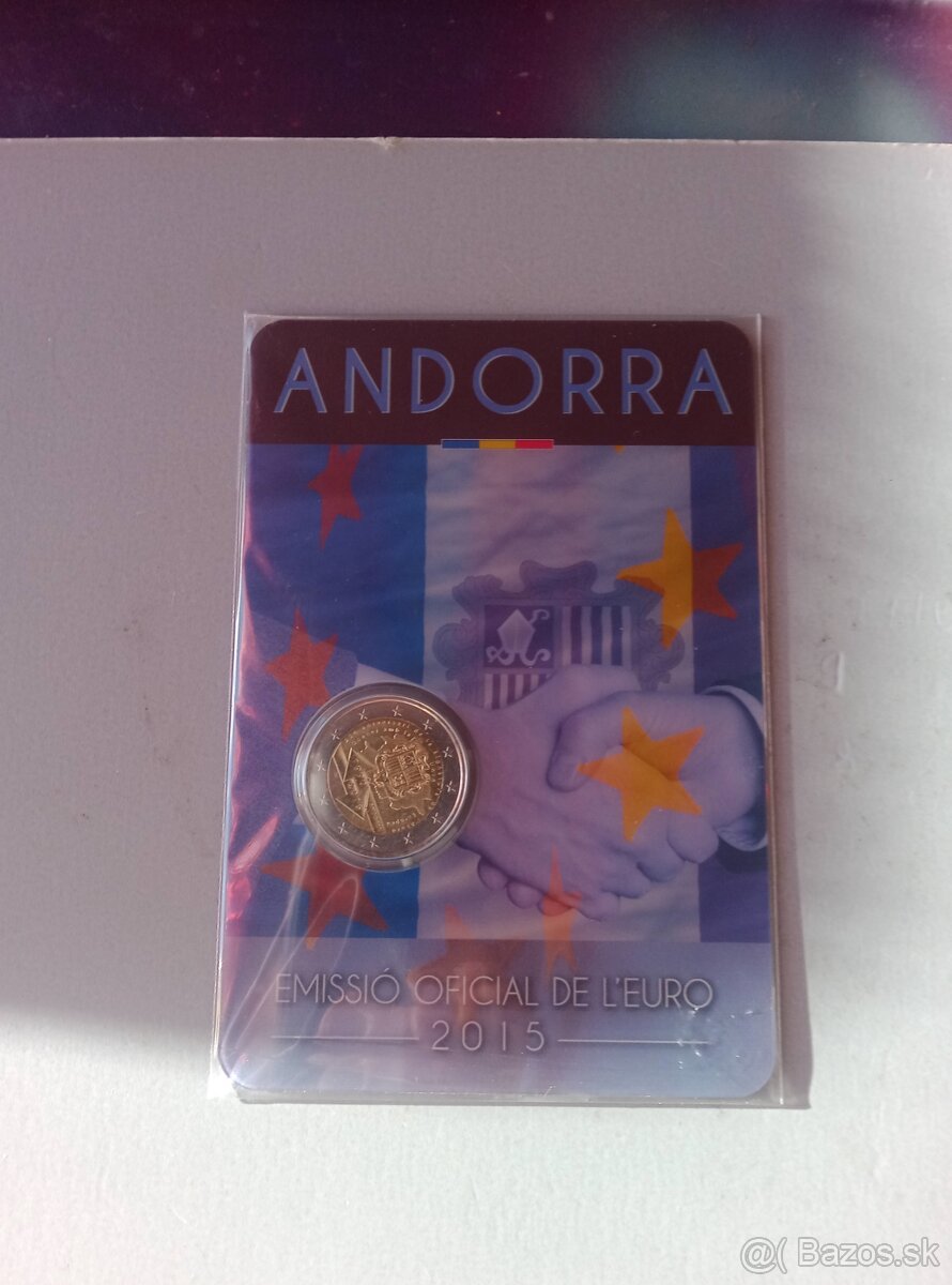Euromince Andorra karty - 6