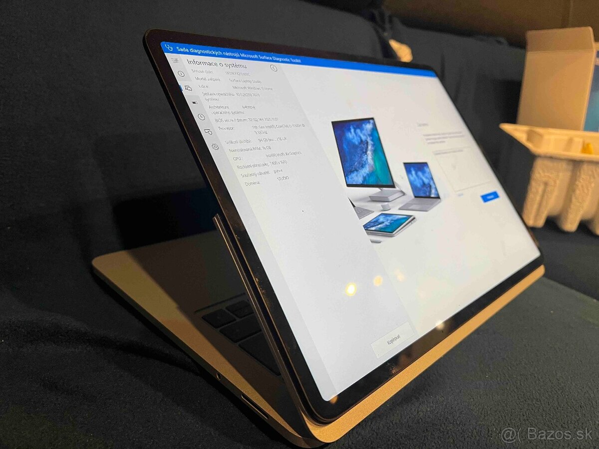 Microsoft Surface Laptop Studio – i5 / 16 GB RAM / 256 - 6