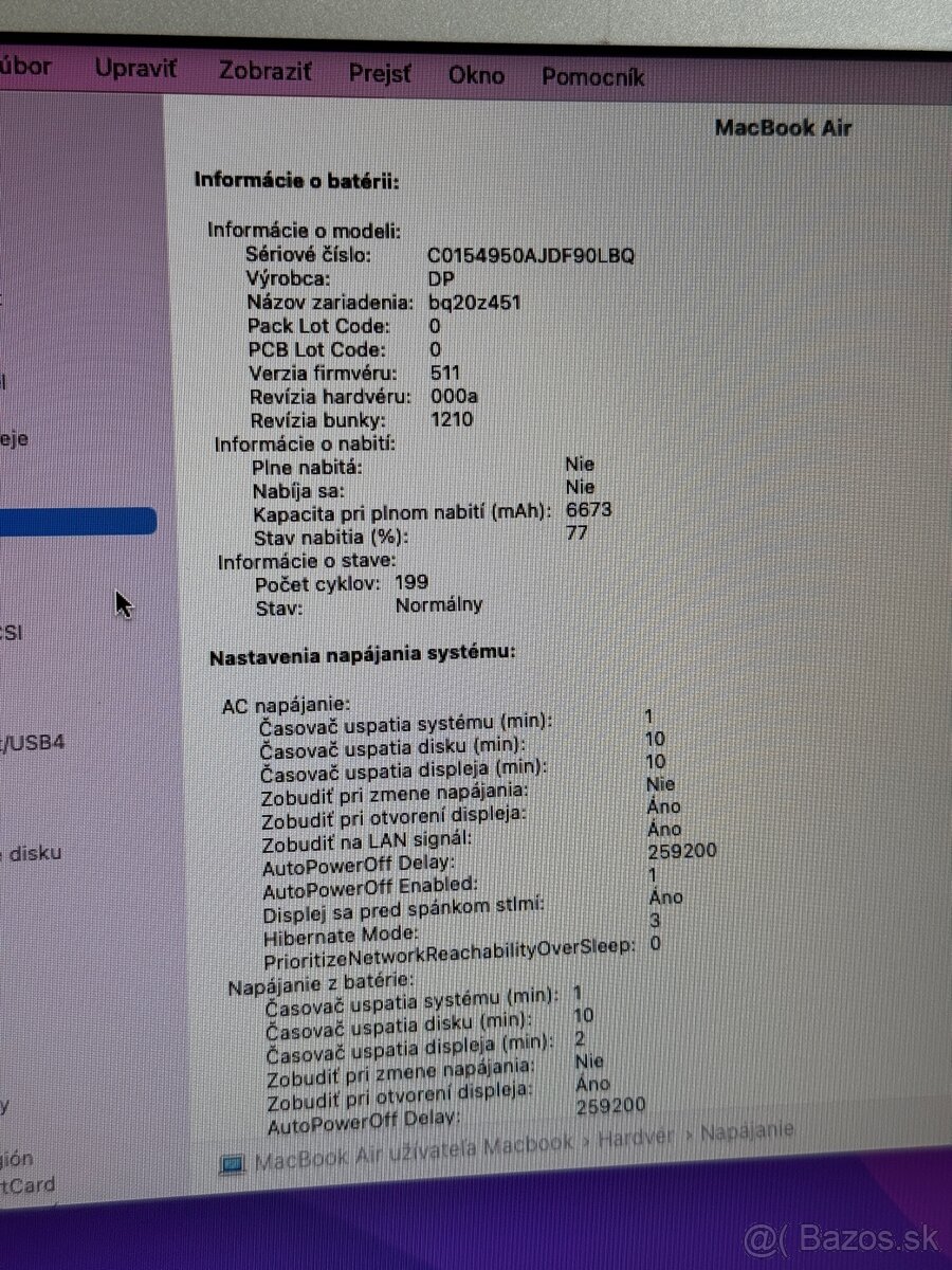 Apple Macbook Air 13" (early 2015) i7, 8GB, 256GB - 6