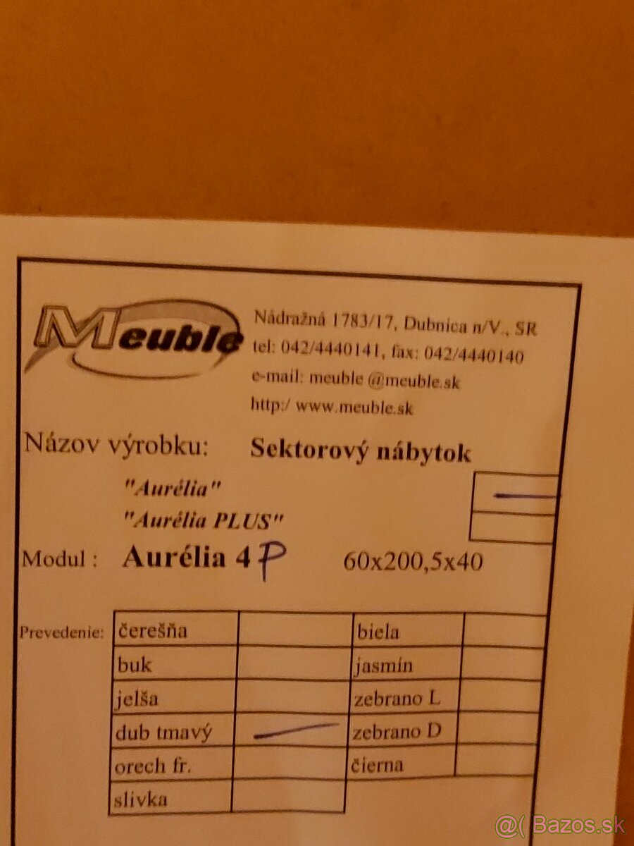 Obývacia stena -AURELIA. - 6