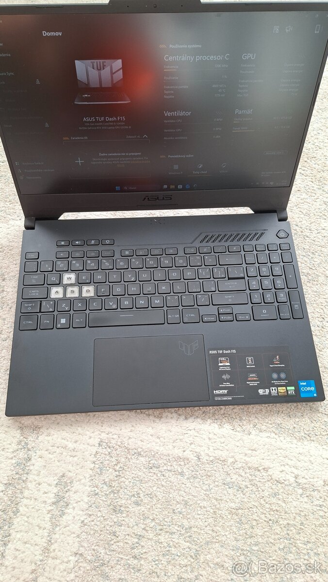 ASUS TUF Dash F15 - 6