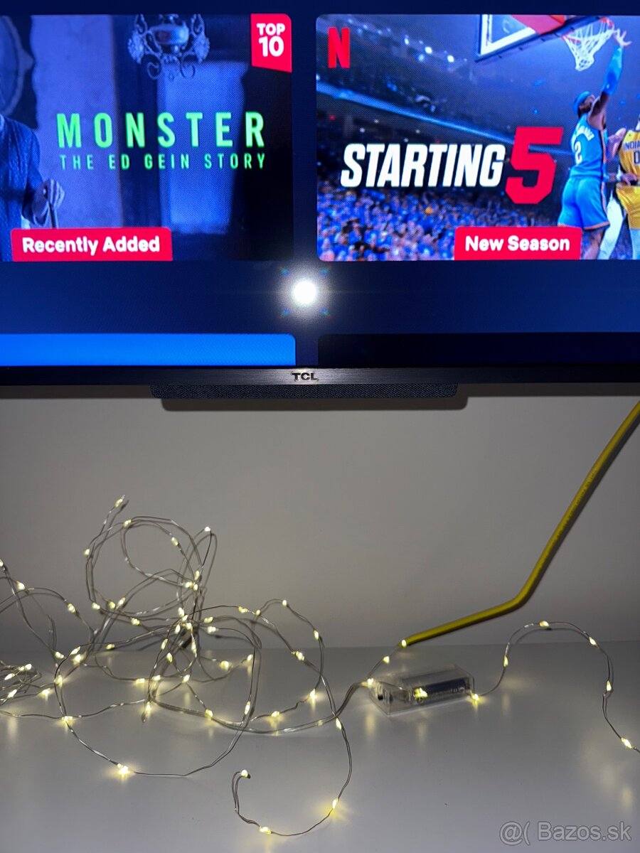 TCL 55” 4K Smart TV + drziak + 2 ovladace - 6