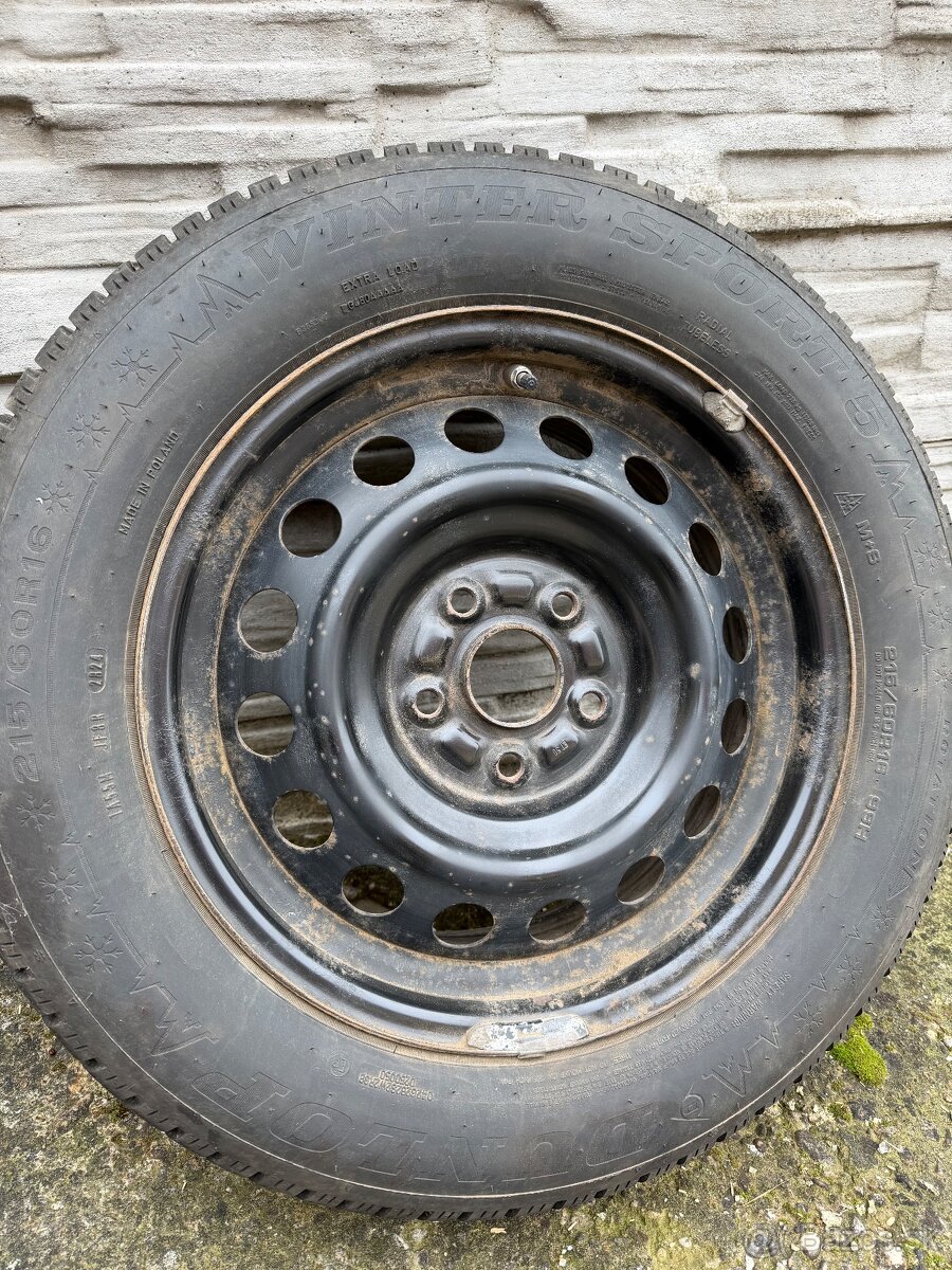 Zimné 215/60 R16 Dunlop Winter Sport 5 - 6