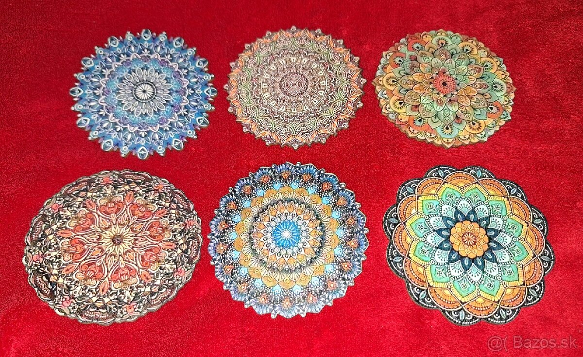 Podložky pod poháre - 6