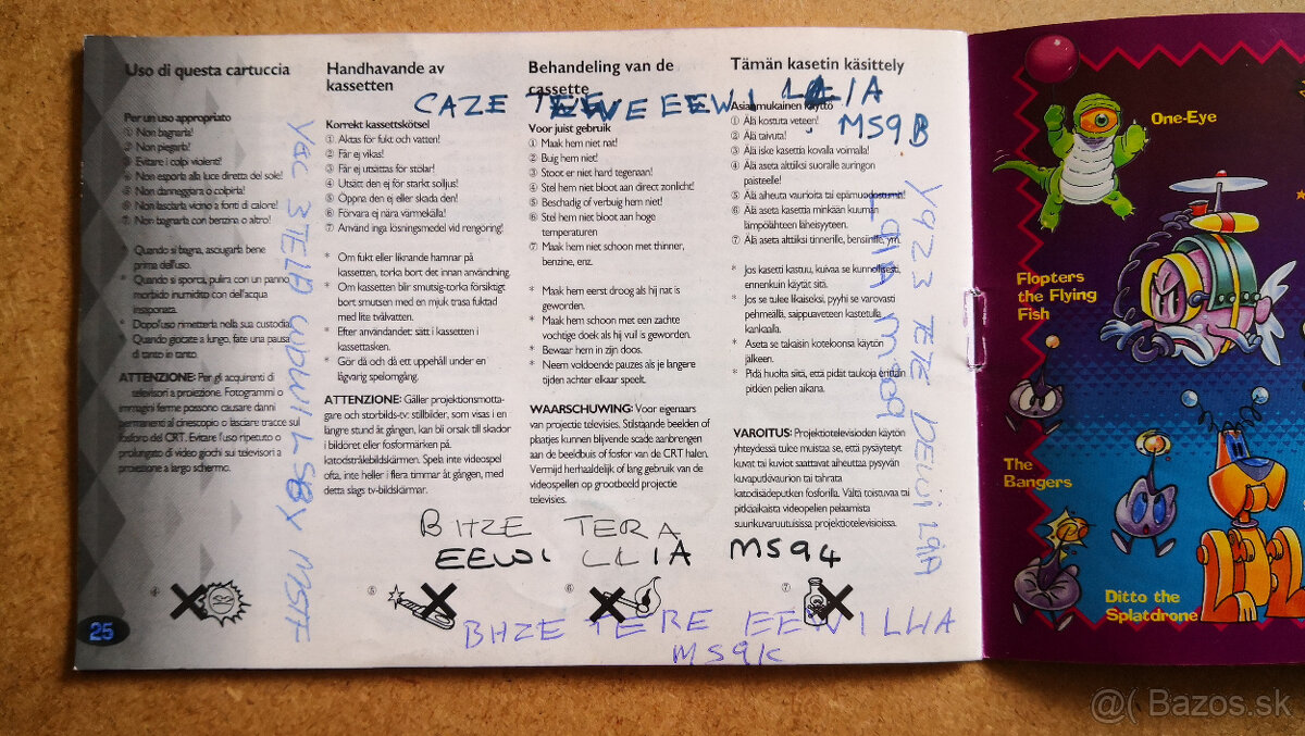 SEGA Megadrive hra - Cosmic Spacehead (1993) - 6