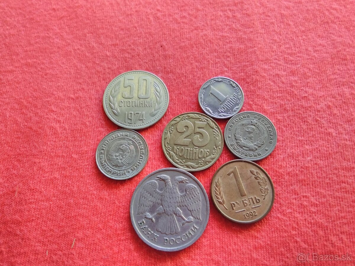 Bankovky , mince - 6