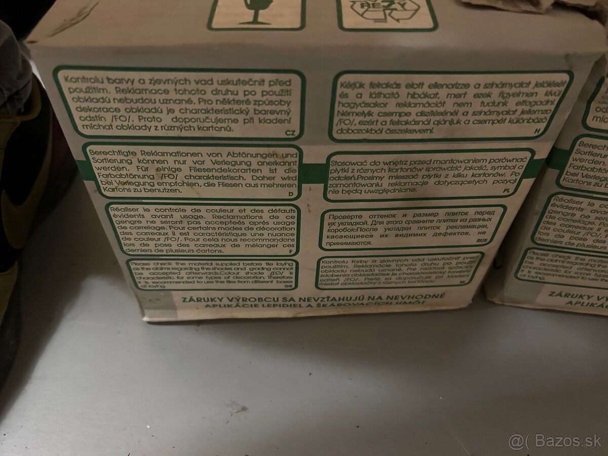 Dlažba 54 ks =2,16m2 - 6