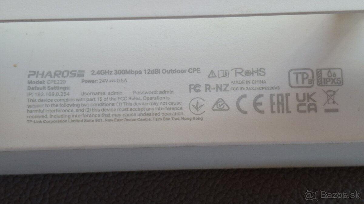 Wifi antena vonkajsia TP-Link CPE 220 - 6