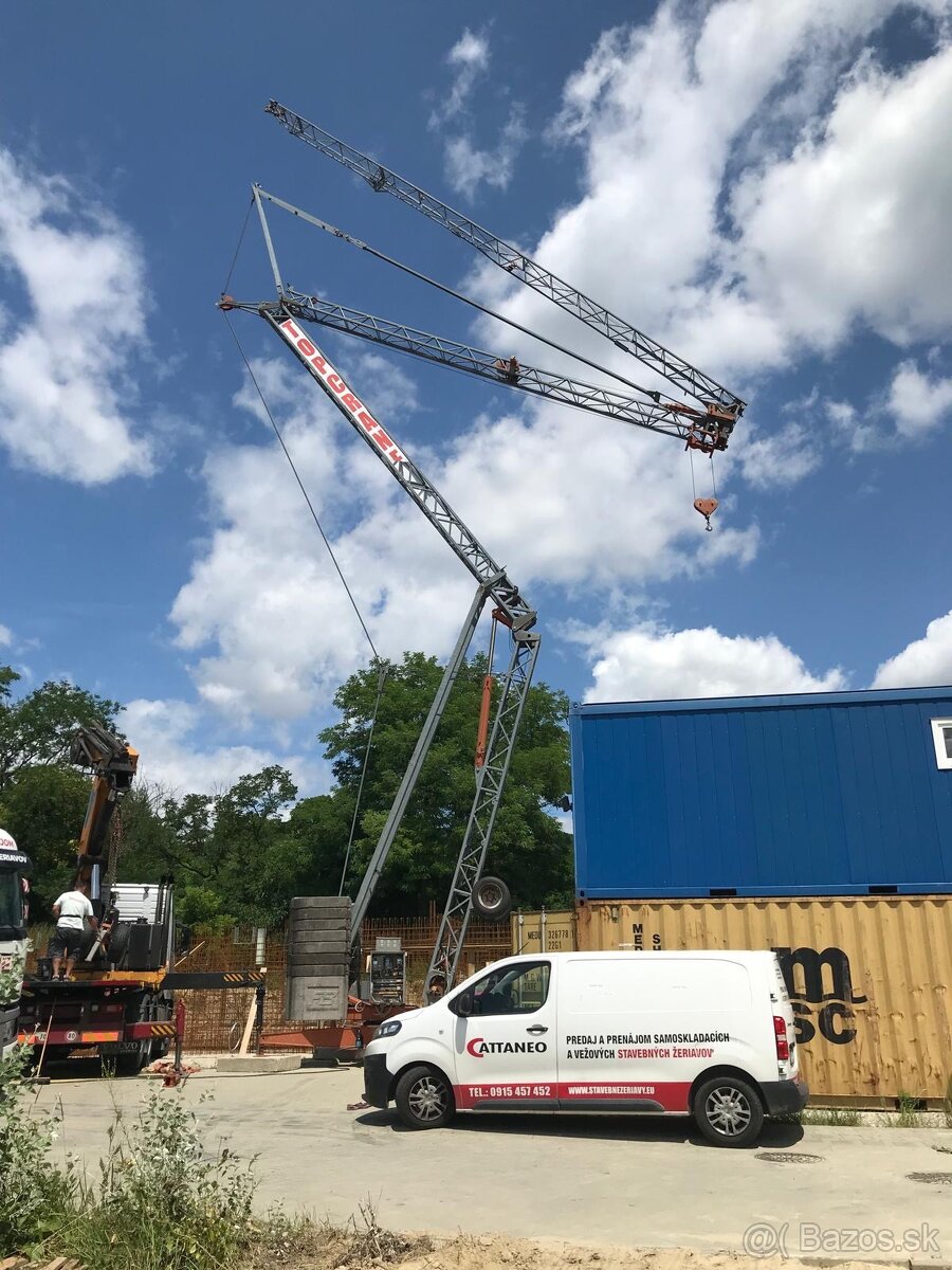 Na predaj Samo Skládací Stavebný žeriav FB GA 125 - 6