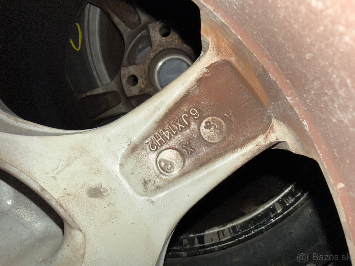 Alu disky R14 4x108 - 6