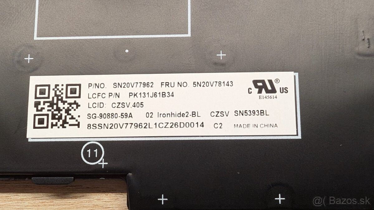 Klávesnica k notebooku Laptop ThinkPad - 6