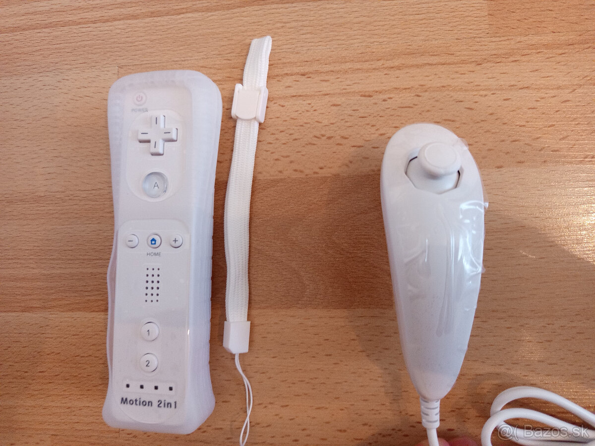 Nintendo Wii - NOVÝ ovládač s Motion Plus + Nunchuck SET - 6