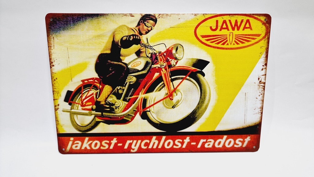 plechové tabule Jawa - 6