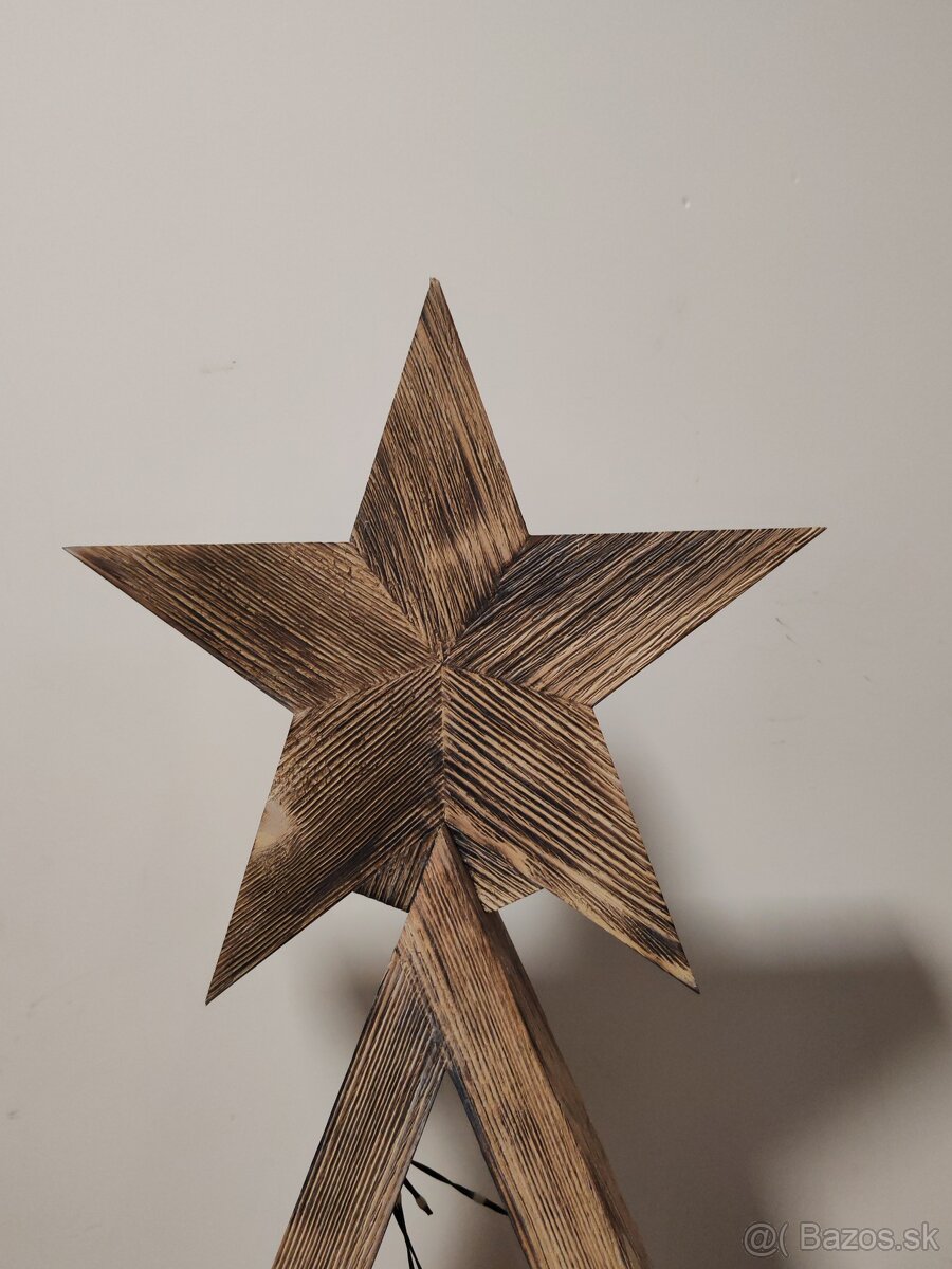 Drevený Vianočný stromček - 6