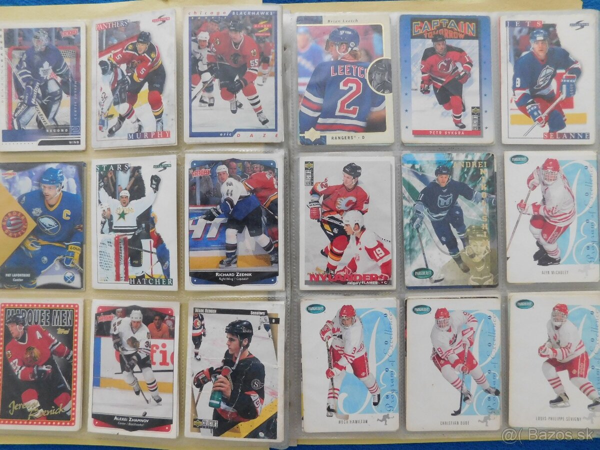 Hokejové kartičky - 6