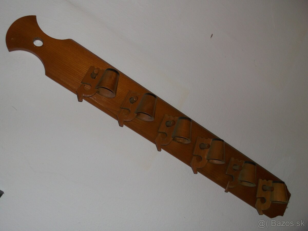 Retro knižnica, servírovací stolík, sedacia súprava - 6