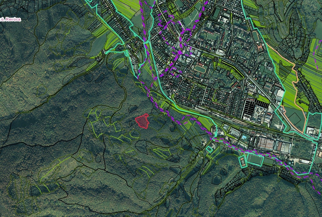 Revúca – 2.479 m2 LES – PREDAJ - 6