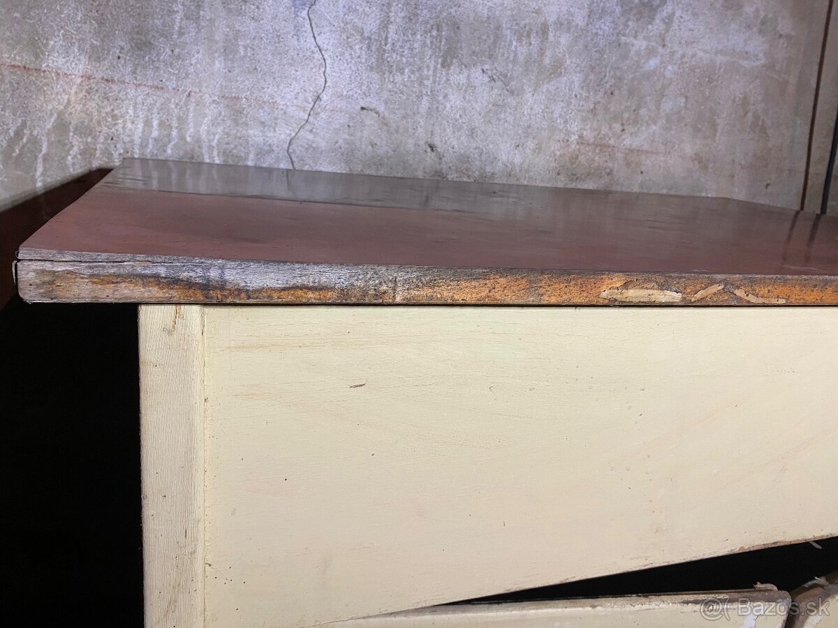 kuchynská skrinka s dvojitým plechovým umývadlom - 6