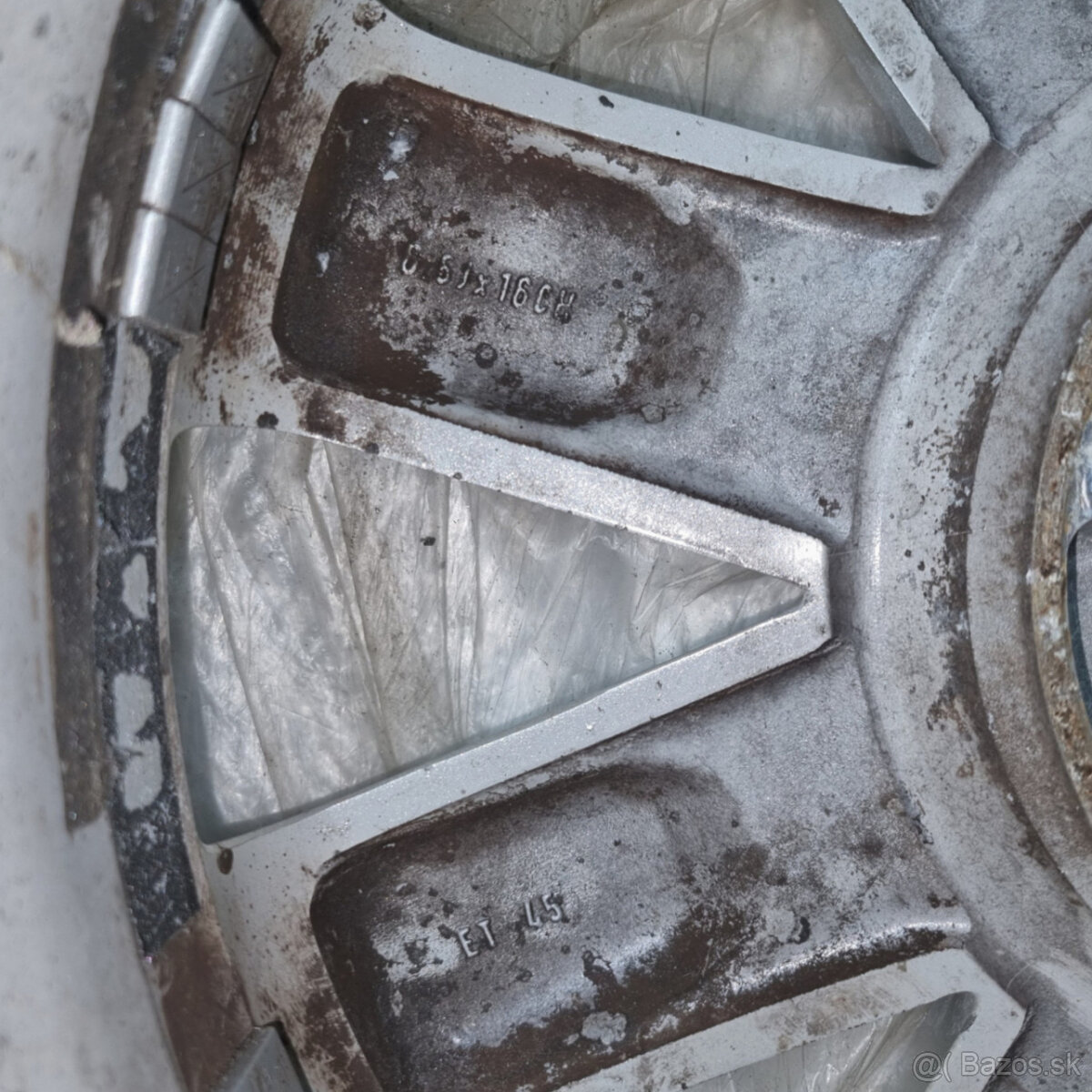 Hliníkové disky 4x100 R16 6,5J ET45 - 6