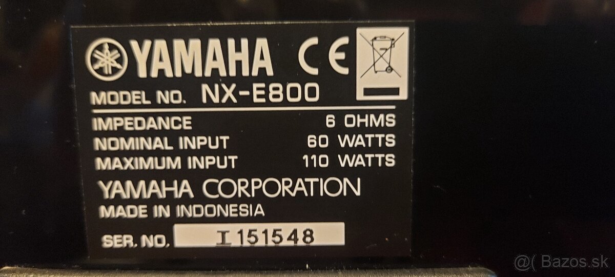 Predám mini systém Yamaha MCR-E810 - 6