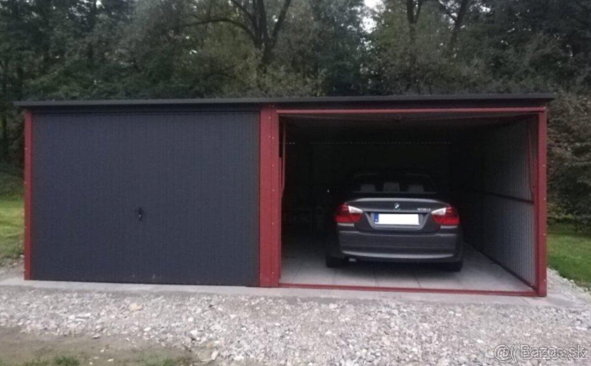 Plechová garáž Superstal 6x5 - 6