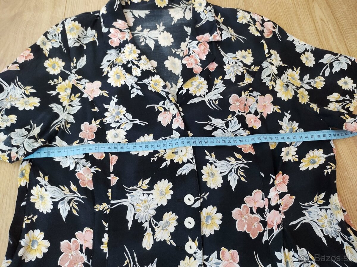 Letné šaty s kvietkami L - 6