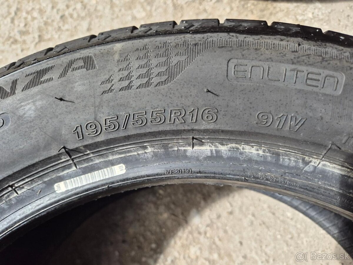 195/55 r16 letné 4 ks BRIDGESTONE DOT2024 - 6
