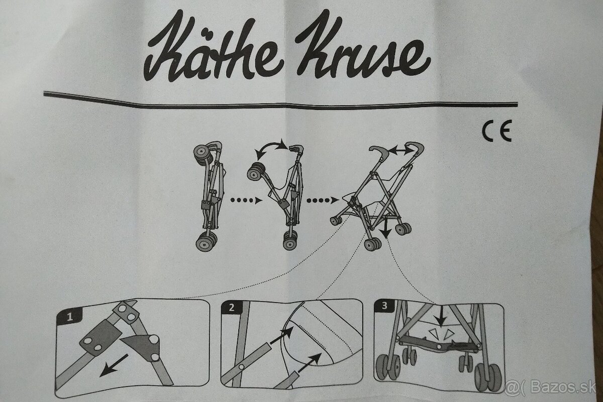 Käthe Kruse kocik pre babiky - Buggy Jeans - 6