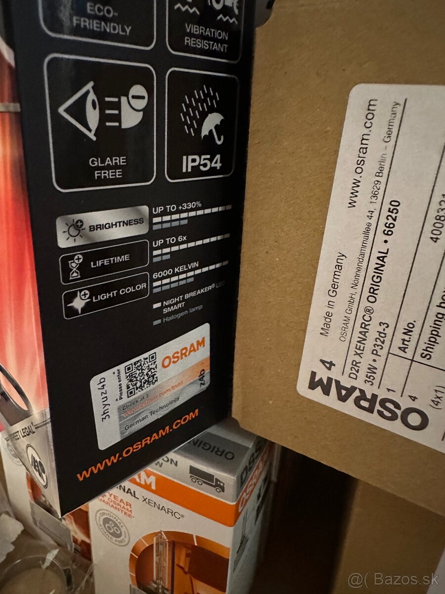 Nove so zarukou Osram LED, Osram vybojky, halogen - 6