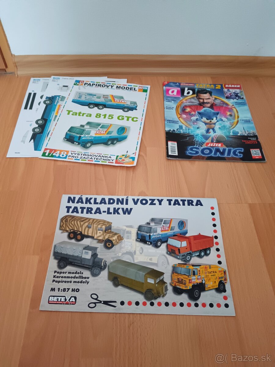 TATRA 815 GTC 1:43, KADEN, STARÉ HRAČKY, TATRA KOLEM SVĔTA - 6