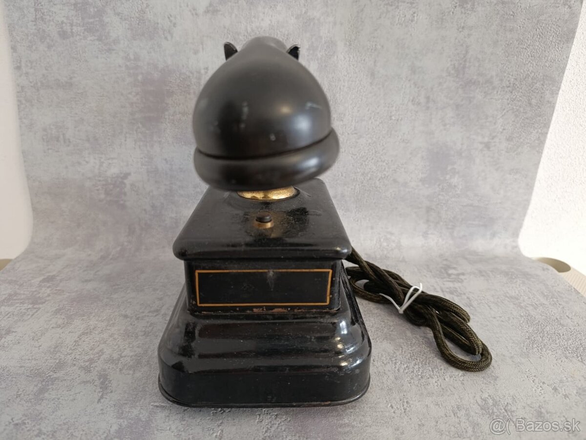 Velmi starý dánský telefon Jydsk z pošty z Kodaně. - 6