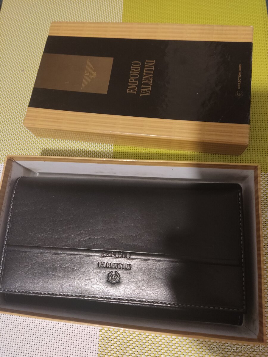 Peňaženka Valentini, kožená - 6